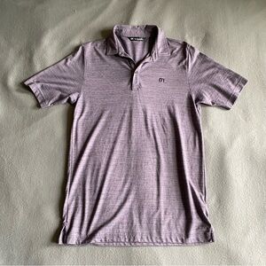 Travis Mathew Golf Polo Mauve Purple Men’s Size Small
